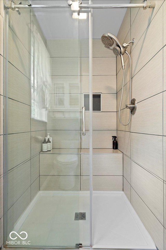 10444 Collingswood Ln, Fishers, IN 46037 - bathroom with a stall shower