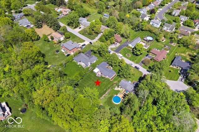 10444 Collingswood Ln, Fishers, IN 46037 - aerial overview of property's location featuring nearby suburban area