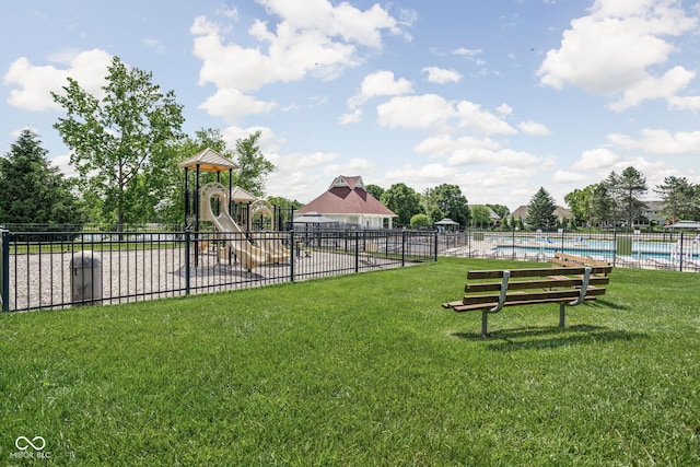 4956 Waterside Cir, Carmel, IN 46033 - view of community featuring a pool