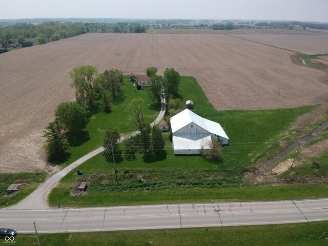 1345 E County Road 300 S, New Castle, IN 47362 - aerial view of sparsely populated area with abundant farmland