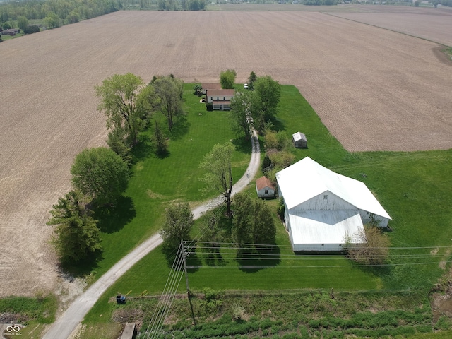 1345 E County Road 300 S, New Castle, IN 47362 - aerial view of sparsely populated area with extensive farmland