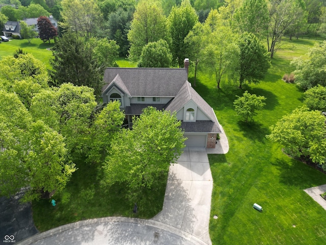 11021 Brentwood Ave, Zionsville, IN 46077 - aerial view of property and surrounding area