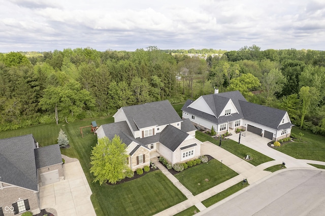 14003 Grannan Ln, Carmel, IN 46074 - aerial view of a forest