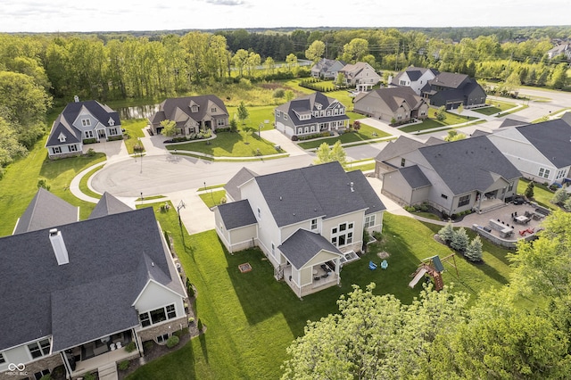 14003 Grannan Ln, Carmel, IN 46074 - aerial perspective of suburban area