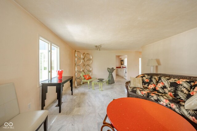 view of living area