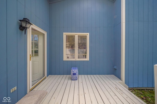 view of deck