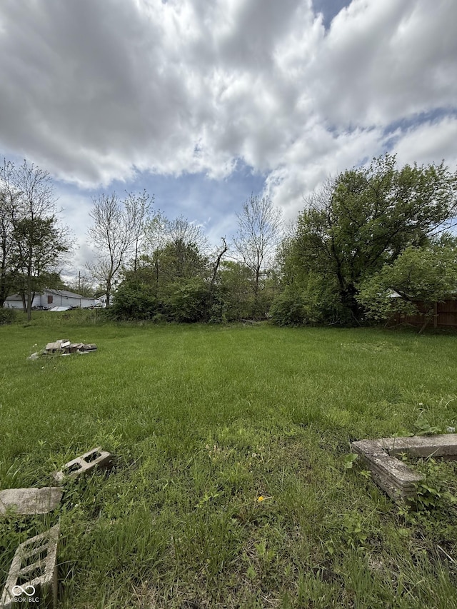view of yard