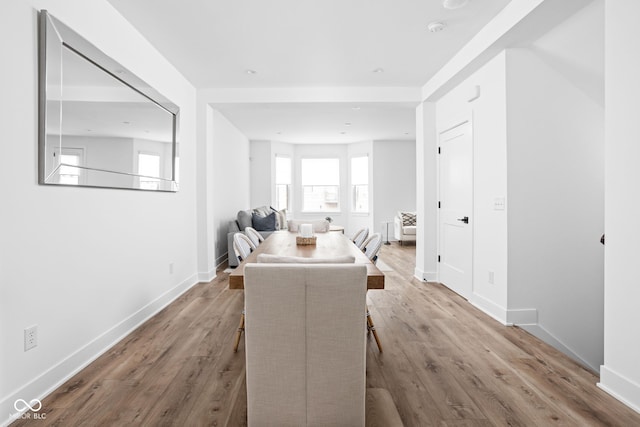 127 Monon Green Blvd, Carmel, IN 46032 - dining space with wood finished floors and baseboards