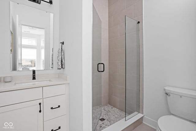 127 Monon Green Blvd, Carmel, IN 46032 - full bathroom featuring vanity and a stall shower