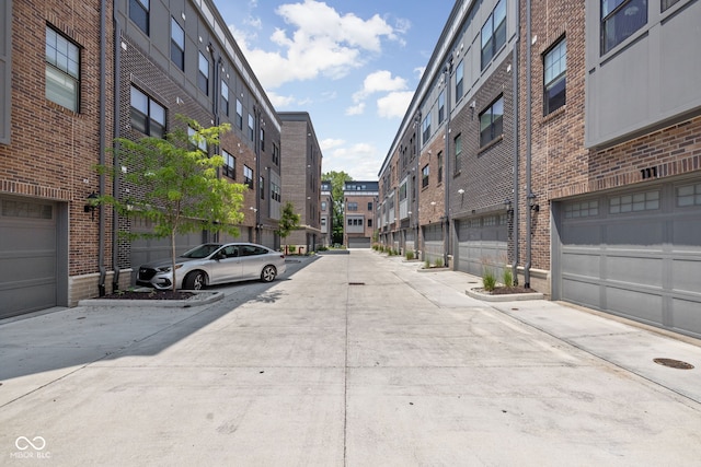 127 Monon Green Blvd, Carmel, IN 46032 - view of concrete alley featuring a residential view