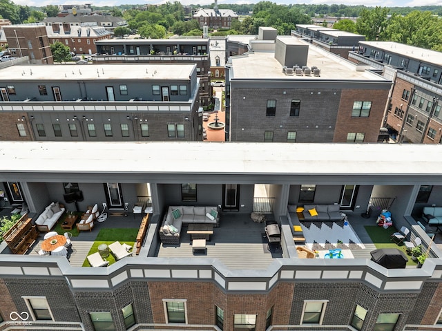 127 Monon Green Blvd, Carmel, IN 46032 - aerial view