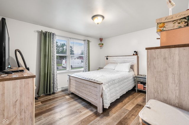 5120 Apache Ct, Columbus, IN 47203 - bedroom with dark wood finished floors