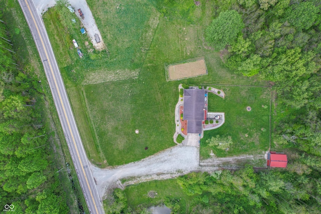 aerial view of property and surrounding area