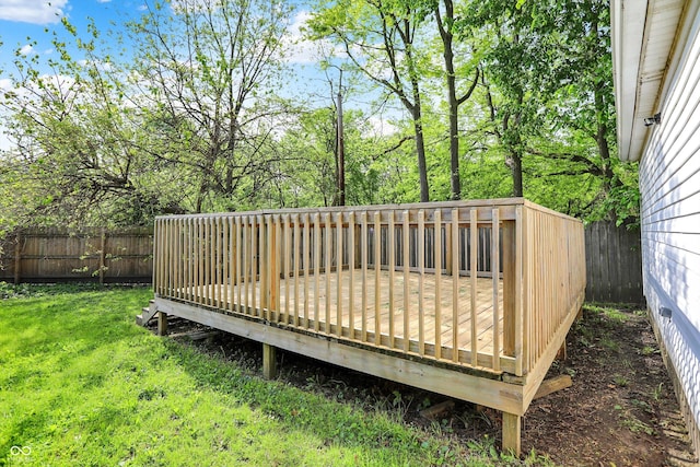 view of deck