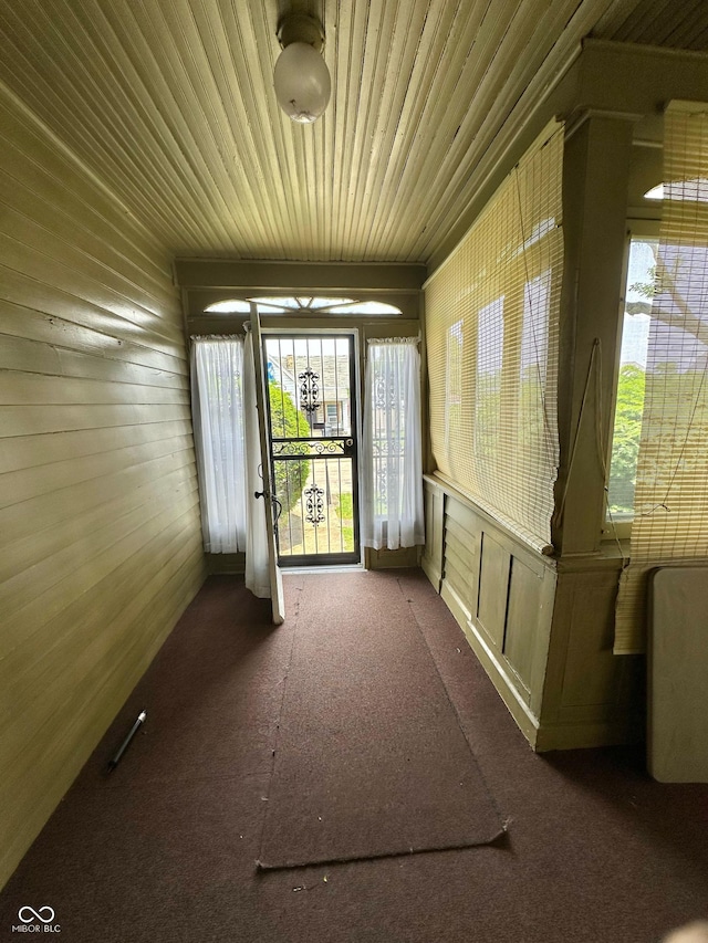 803 W 12th St, Anderson, IN 46016 - view of unfurnished sunroom