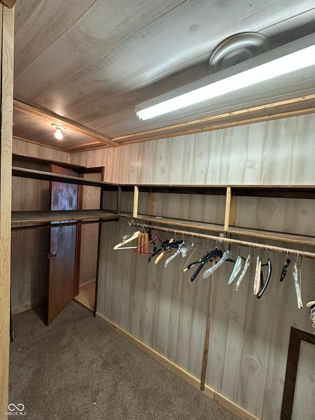 803 W 12th St, Anderson, IN 46016 - walk in closet featuring carpet