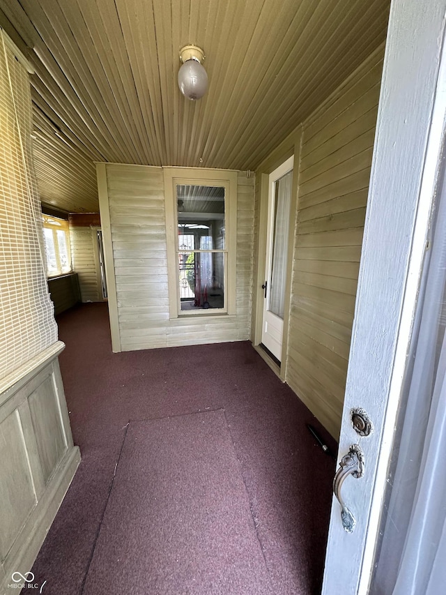 803 W 12th St, Anderson, IN 46016 - view of unfurnished sunroom