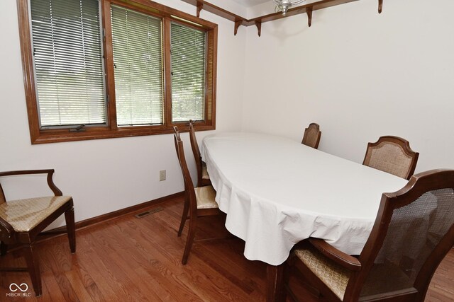 5361 Carnoustie Cir, Avon, IN 46123 - dining space with wood finished floors and baseboards