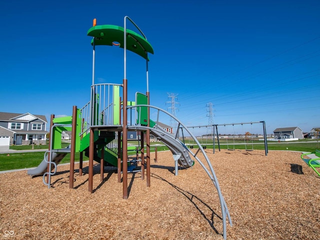 view of community playground