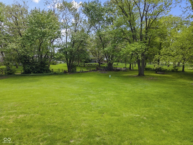 view of yard