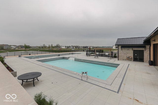 17346 Newton Main St, Westfield, IN 46074 - community pool featuring a patio and fence