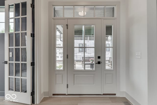 17346 Newton Main St, Westfield, IN 46074 - doorway to outside featuring baseboards and healthy amount of natural light