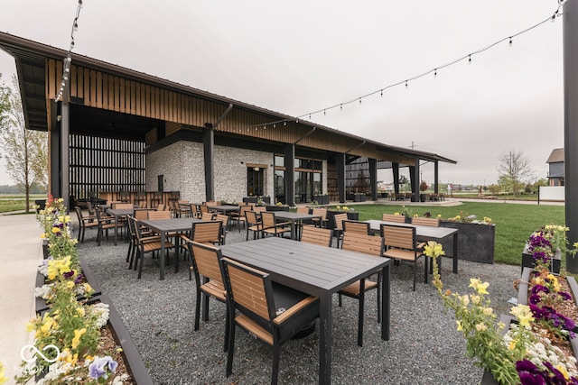 17346 Newton Main St, Westfield, IN 46074 - view of patio / terrace with outdoor dining space