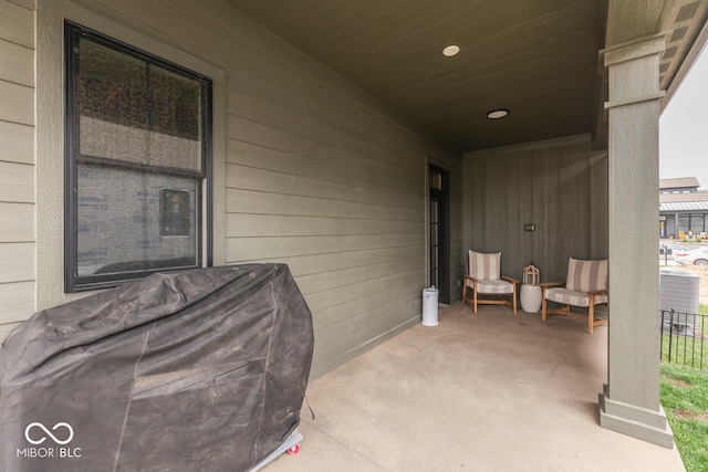 17346 Newton Main St, Westfield, IN 46074 - view of patio / terrace with area for grilling and fence