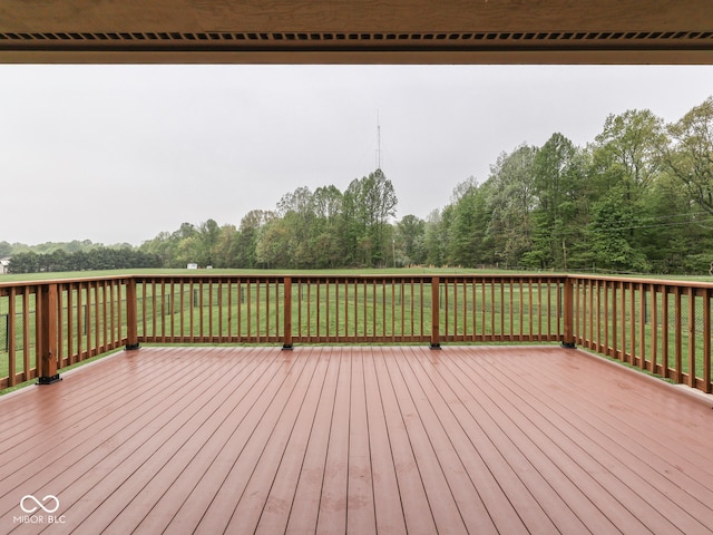 view of deck