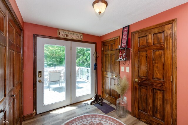 455 E Main St, Danville, IN 46122 - entryway featuring wood finished floors