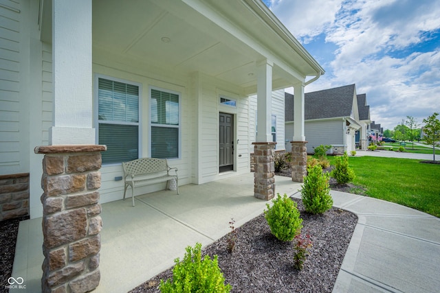 15792 Wiseman Dr, Fishers, IN 46040 - view of patio / terrace featuring a porch
