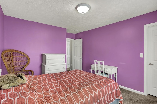 4032 Stubbington Ln, Indianapolis, IN 46239 - carpeted bedroom featuring baseboards and a textured ceiling