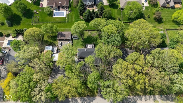 6673 Karyn Dr, Avon, IN 46123 - aerial perspective of suburban area