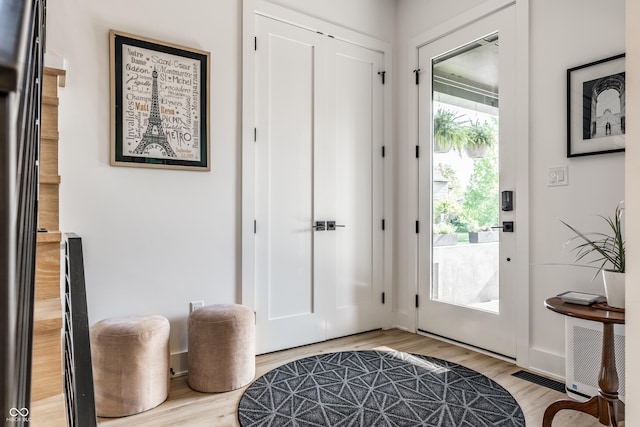 2036 Central Ave, Indianapolis, IN 46202 - doorway with wood finished floors