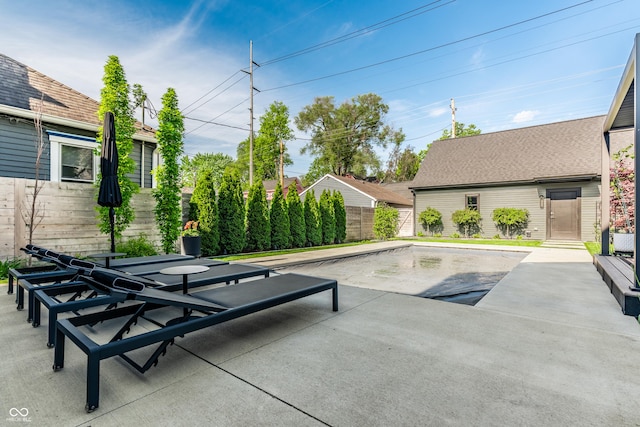 2036 Central Ave, Indianapolis, IN 46202 - view of pool featuring a patio