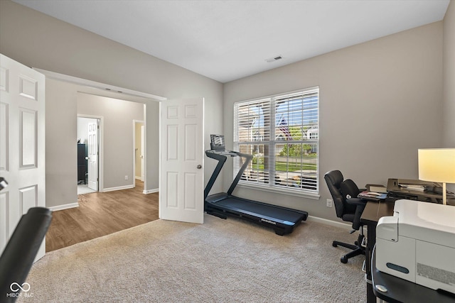 5375 Citadel Dr, Noblesville, IN 46062 - carpeted office space with baseboards