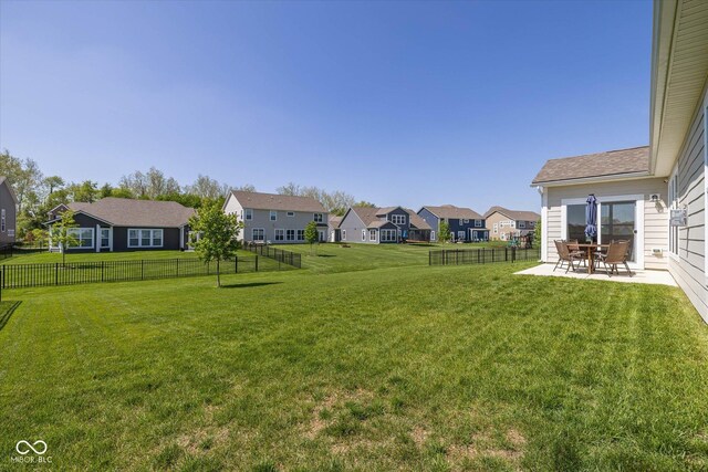 5375 Citadel Dr, Noblesville, IN 46062 - view of yard featuring a residential view and a patio
