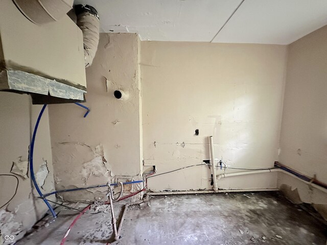 view of laundry room