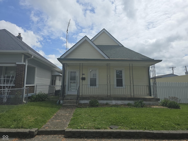 1131 S Pershing Ave, Indianapolis, IN 46221 - view of front facade with covered porch