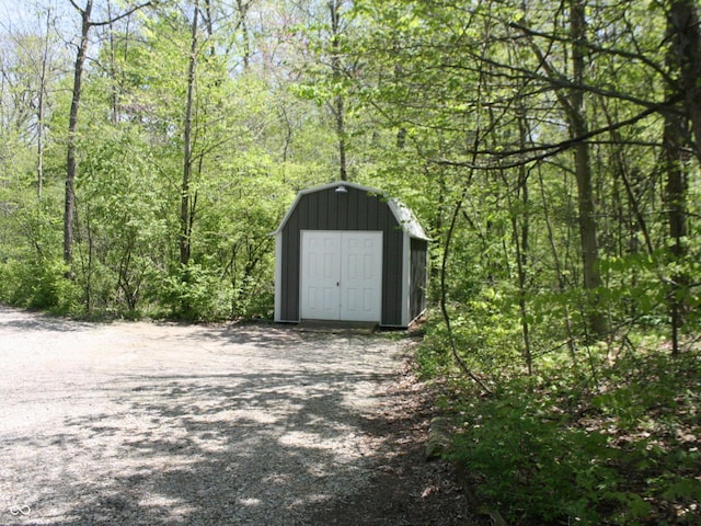 4363 E State Road 252, Franklin, IN 46131 - view of shed with a forest view
