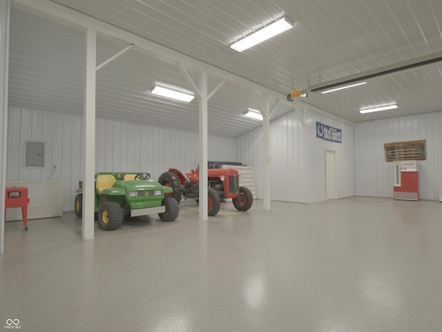 4363 E State Road 252, Franklin, IN 46131 - garage featuring electric panel