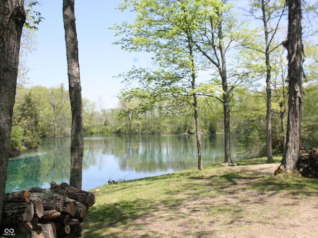 4363 E State Road 252, Franklin, IN 46131 - water view with a forest