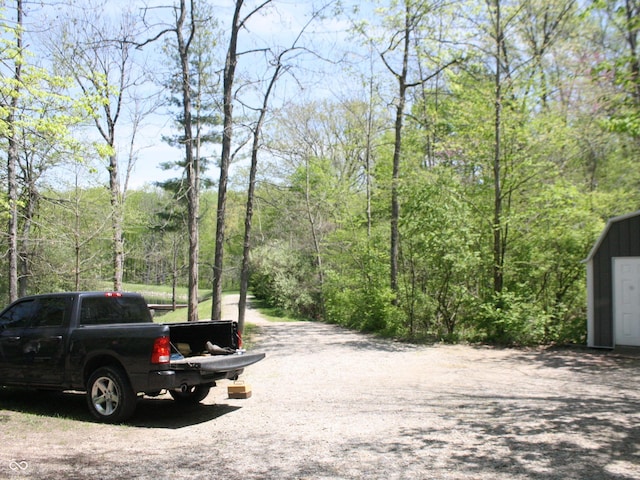 4363 E State Road 252, Franklin, IN 46131 - view of street featuring a wooded view