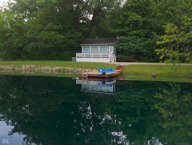 4363 E State Road 252, Franklin, IN 46131 - view of grassy yard with a wooded view