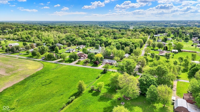 7655 N Kitchen Rd, Mooresville, IN 46158 - aerial view of residential area featuring a heavily wooded area