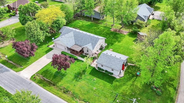 7655 N Kitchen Rd, Mooresville, IN 46158 - aerial view of property and surrounding area
