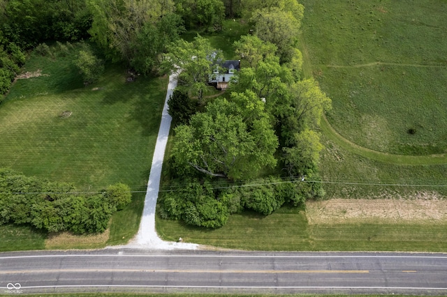 6851 W County Road 550 S, Daleville, IN 47334 - bird's eye view