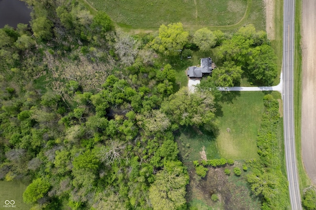 6851 W County Road 550 S, Daleville, IN 47334 - aerial view
