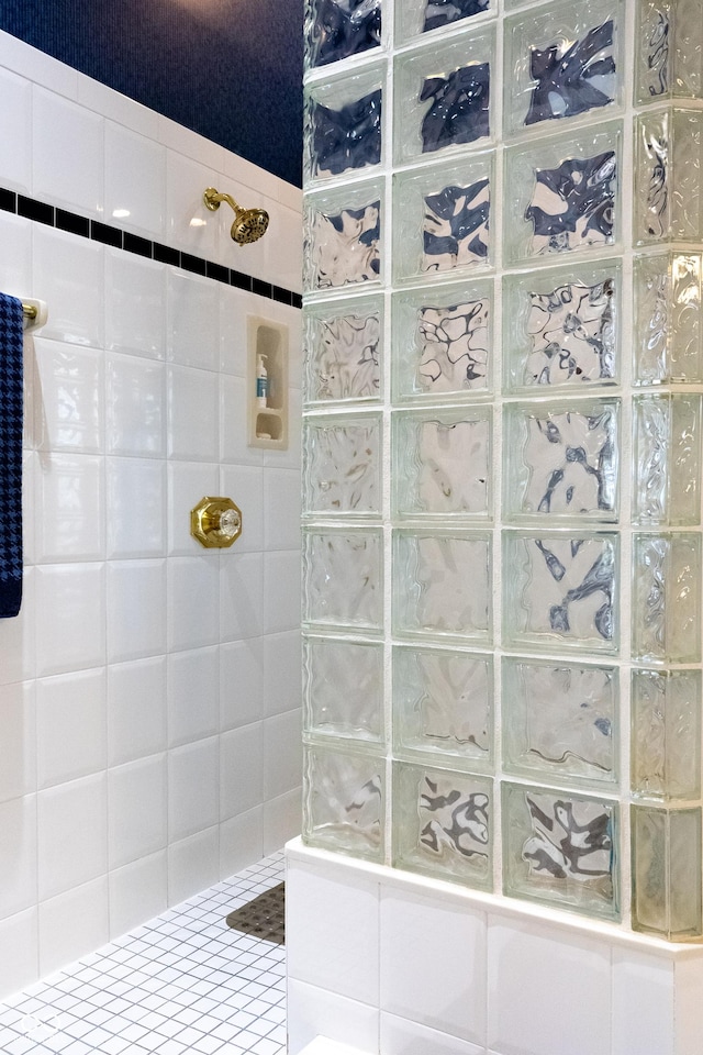 3107 Waterfront Cir, Anderson, IN 46012 - bathroom with walk in shower