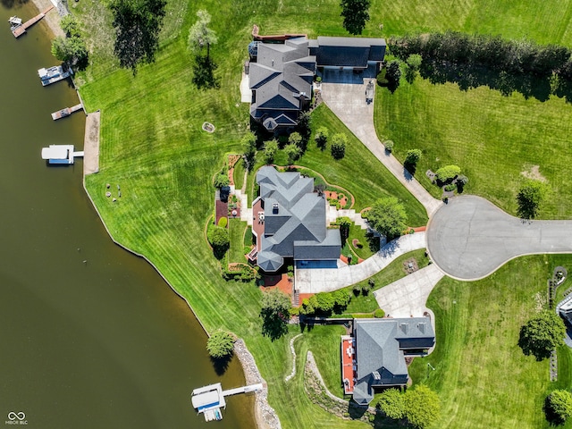 3107 Waterfront Cir, Anderson, IN 46012 - view of property location with a nearby body of water